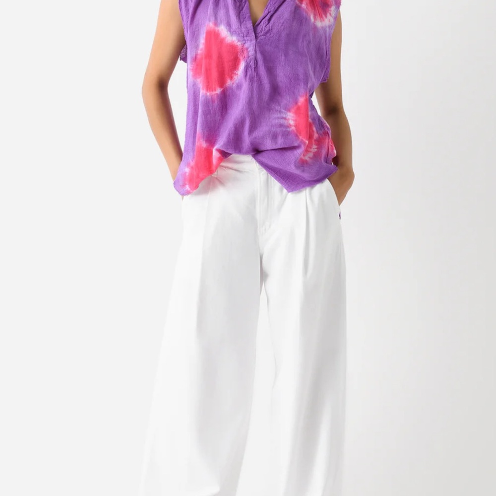 Love Tanjane Gauze Tie Dye Top